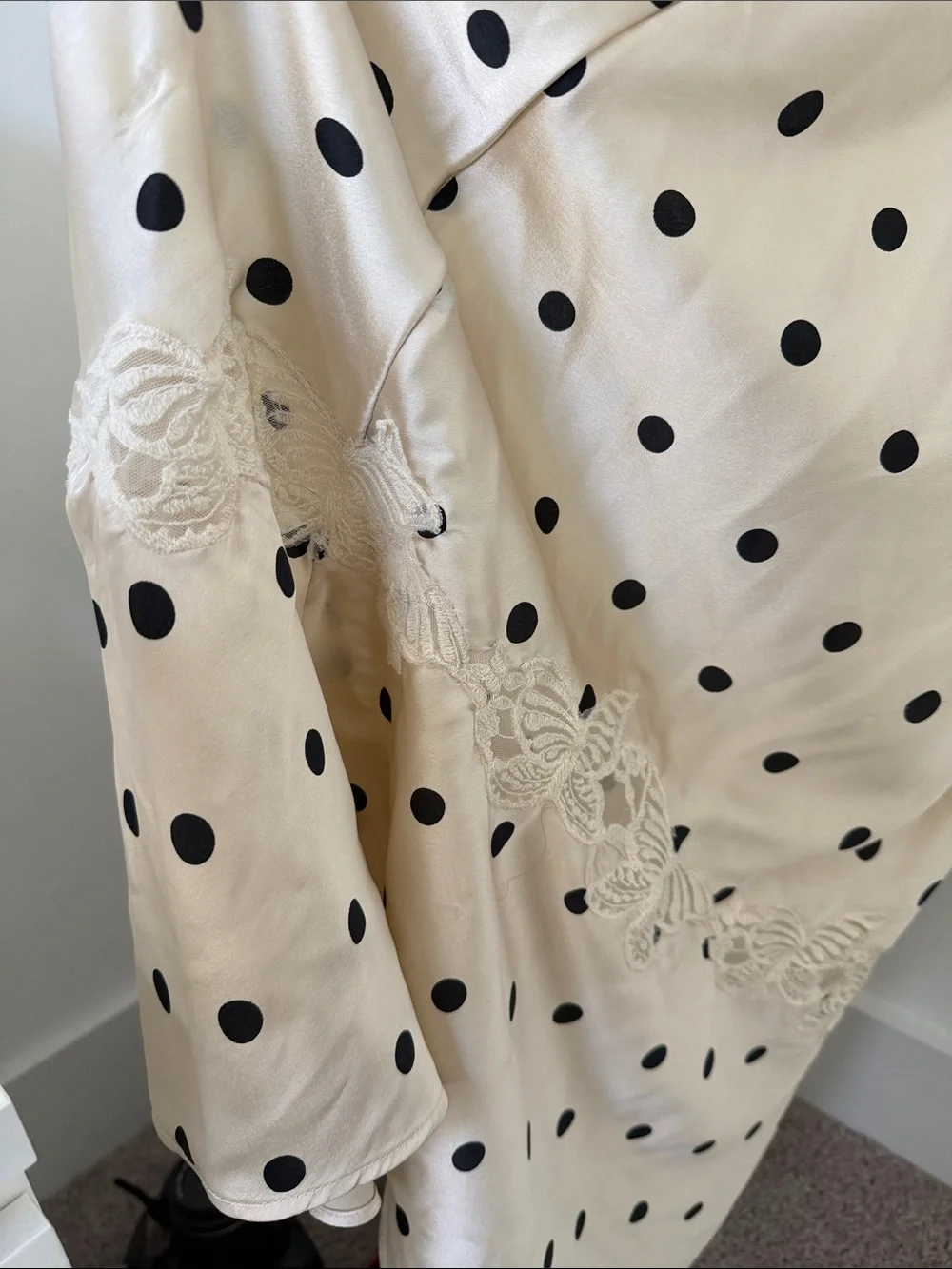 Free People Butterfly Babe Midi Dress in Tea Combo